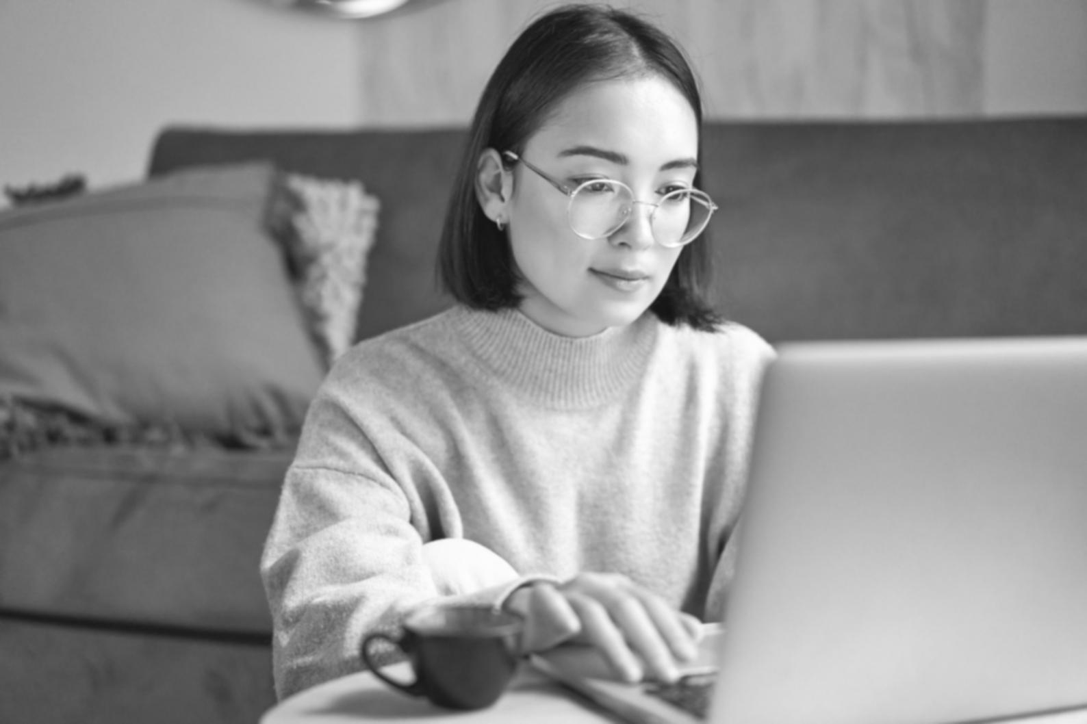 Students engaging with modern banking education